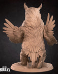 Owlbear - Iconic Monsters - 3d Printed Miniature sculpted by Bite the Bullet