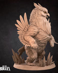 Owlbear - Iconic Monsters - 3d Printed Miniature sculpted by Bite the Bullet