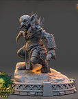 Varka Spinechewer - The Bonebranch Tribe (Goblins) - 3d Printed Miniature sculpted by Daybreak Miniatures