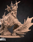 Vampire Commander - Vampires - 3d Printed Miniature sculpted by Bite the Bullet