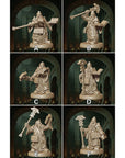 Dwarf Sorcerers - Army of Chaos Dwarfs- 3d Printed Miniature Sculpted by Monolith Arts
