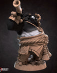 Sam, Dojo Master Panda - 3d Printed Miniature sculpted by Bite the Bullet