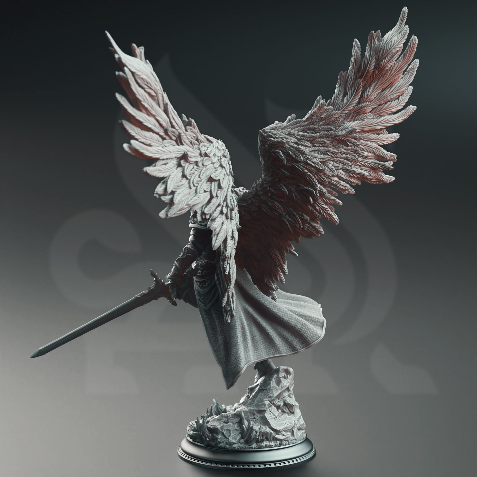 Lydia Ascended, Horauthin's Will - 3d Printed Miniature Sculpted by DM Stash