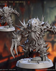 Thorgdur the Horned - Magmaforged Dwarves of the Depths - 3d Printed Miniature sculpted by Artisan Guild