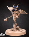 Pixie Druid - Pixies - 3d Printed Miniature sculpted by Bite the Bullet