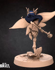 Pixie Druid - Pixies - 3d Printed Miniature sculpted by Bite the Bullet