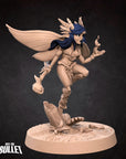 Pixie Druid - Pixies - 3d Printed Miniature sculpted by Bite the Bullet
