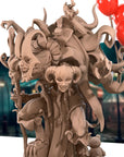 Harlequin Monster - Horror Circus - 3d Printed Miniature sculpted by Bite the Bullet