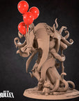 Harlequin Monster - Horror Circus - 3d Printed Miniature sculpted by Bite the Bullet