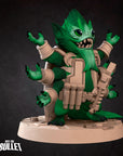 Furblin Soldier - Bullet Galaxy - 3d Printed Miniature sculpted by Bite the Bullet