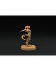 Millie, Ratfolk Fencer - Hunt for the Last Sea Angel - 3d Printed Miniature Sculpted by Dragon Trappers Lodge