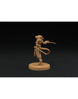 Millie, Ratfolk Fencer - Hunt for the Last Sea Angel - 3d Printed Miniature Sculpted by Dragon Trappers Lodge