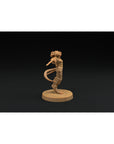 Millie, Ratfolk Fencer - Hunt for the Last Sea Angel - 3d Printed Miniature Sculpted by Dragon Trappers Lodge