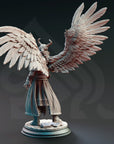 Tiefling Divine Soul Sorcerer, Istar the Redeemer - 3d Printed Miniature Sculpted by DM Stash