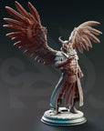 Tiefling Divine Soul Sorcerer, Istar the Redeemer - 3d Printed Miniature Sculpted by DM Stash