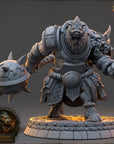 Vark Blighthorn - The Covenant of Blackthorn (Boarfolk) - 3d Printed Miniature sculpted by Daybreak Miniatures