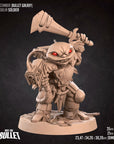 Space Goblin Soldier - Bullet Galaxy - 3d Printed Miniature sculpted by Bite the Bullet