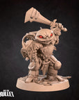 Space Goblin Soldier - Bullet Galaxy - 3d Printed Miniature sculpted by Bite the Bullet