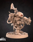 Space Goblin Soldier - Bullet Galaxy - 3d Printed Miniature sculpted by Bite the Bullet