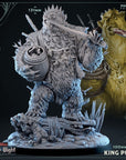King Pugh - Snow Blight - 3d Printed Miniature Sculpted by Mammoth Factory