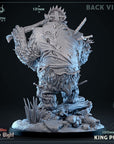 King Pugh - Snow Blight - 3d Printed Miniature Sculpted by Mammoth Factory