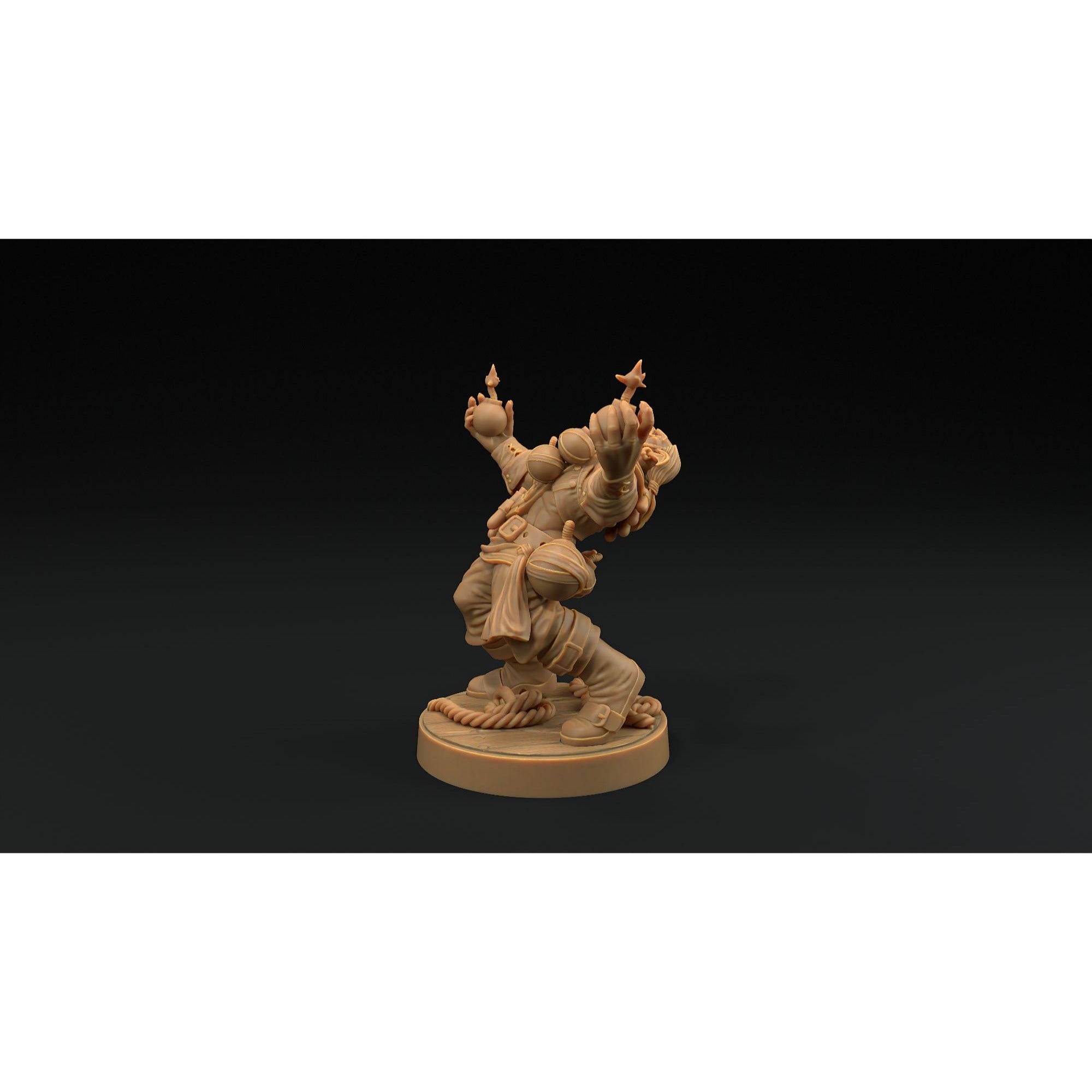 Hobgoblin Pirates - Hunt for the Last Sea Angel - 3d Printed Miniature Sculpted by Dragon Trappers Lodge