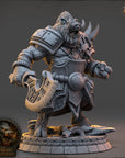 Druzz Warthide - The Covenant of Blackthorn (Boarfolk) - 3d Printed Miniature sculpted by Daybreak Miniatures