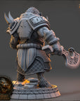 Druzz Warthide - The Covenant of Blackthorn (Boarfolk) - 3d Printed Miniature sculpted by Daybreak Miniatures