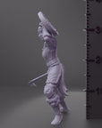 Ice Genasi Cleric, Taktuq - 3d Printed Miniature by DND Is A Woman