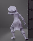 Ice Genasi Cleric, Taktuq - 3d Printed Miniature by DND Is A Woman