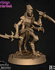 Arachlayn Infiltrator - Arachlayn Underbrood - 3d Printed Miniature Sculpted by Battle Yak Miniatures