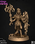 Arachlayn Infiltrator - Arachlayn Underbrood - 3d Printed Miniature Sculpted by Battle Yak Miniatures