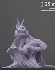 Meowtt (Moth Cat) - Fantastic Creatures - 3d Printed Miniature Sculpted by Cast N Play