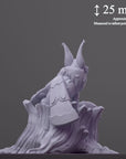 Meowtt (Moth Cat) - Fantastic Creatures - 3d Printed Miniature Sculpted by Cast N Play