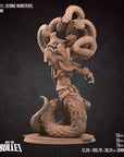 Yuan-Ti Anathema - Iconic Monsters - 3d Printed Miniature sculpted by Bite the Bullet