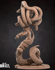 Yuan-Ti Anathema - Iconic Monsters - 3d Printed Miniature sculpted by Bite the Bullet