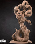 Yuan-Ti Anathema - Iconic Monsters - 3d Printed Miniature sculpted by Bite the Bullet