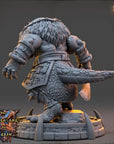 Krenna Klavis - Anthrosaurs of Triju - 3d Printed Miniature sculpted by Daybreak Miniatures