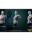 The Dread Artisan BUST - Gilded Wrath - 3d Printed Miniature Sculpted by White Werewolf Tavern