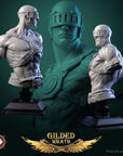 The Dread Artisan BUST - Gilded Wrath - 3d Printed Miniature Sculpted by White Werewolf Tavern