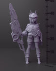 Nana Fox - Neokingdoms - 3d Printed Miniature Sculpted by RN Estudio