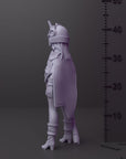 Nana Fox - Neokingdoms - 3d Printed Miniature Sculpted by RN Estudio