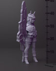 Nana Fox - Neokingdoms - 3d Printed Miniature Sculpted by RN Estudio