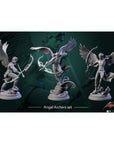 Angel Archers - Better the Devil You Know - 3d Printed Miniature Sculpted by White Werewolf Tavern