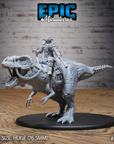 Cursed Pirate Captain Riding T-Rex