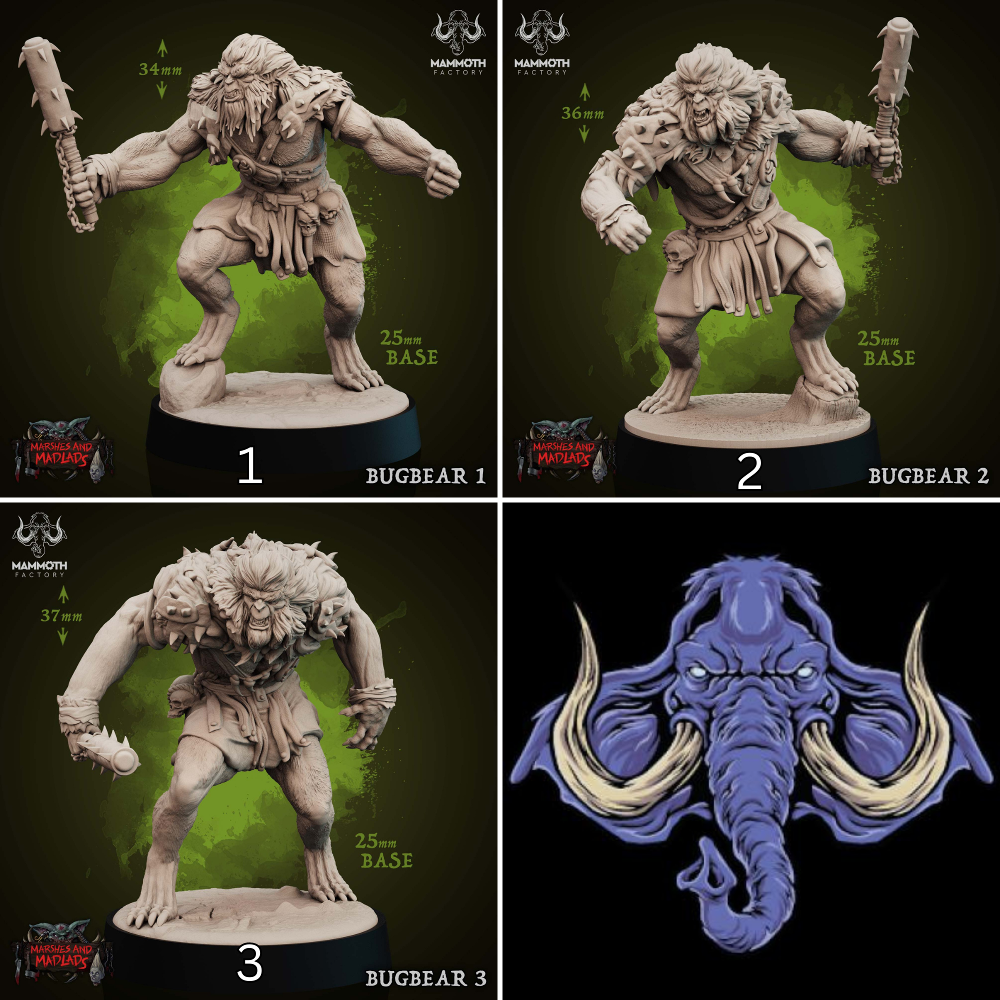 bugbear monsters of the multiverse Bugbears – CheddarMinis