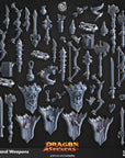 Hand and Weapon sets - customization kits for Cast N Play Miniatures