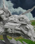 Angelic Hover Bikes - 3 Model Knights Angelic Unit Sculpted by Atlan Forge