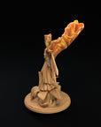 Seelie Queen - Fae Petal Courts - One Page Rules Compatible 3d Printed Miniatures Sculpted by Dragon Trappers Lodge