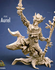 Aurel, Forest Guardian 3d printed miniatures sculpted by Cast N Play Miniatures